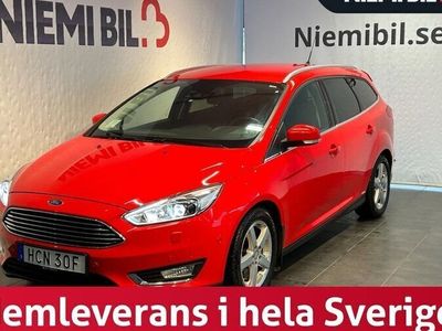 begagnad Ford Focus Kombi 1.0 EcoBoost Navi Kamera SoV-hjul 2017, Kombi