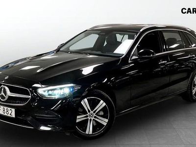 Svart Begagnad 2024 Mercedes C300 Avantgarde Kombi | 399 900 kr