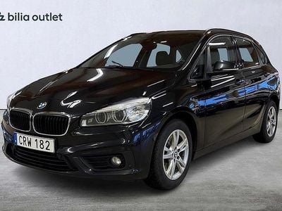 Svart Begagnad 2016 BMW 218 Active Tourer Minibuss | 65 000 kr (Marknadspris)