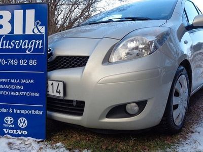 begagnad Toyota Yaris 5D FÅ ÄG/NYBES U.A./ÅRSSK 558:-/MVG/AC/FINANS/INBYT/6-VXL