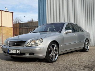 Begagnad Mercedes S55 AMG AMG 360 HK (264 kW) 2001 Silver Sedan