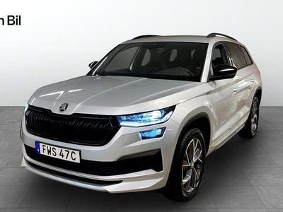 Silver Begagnad 2022 Skoda Kodiaq SportLine SUV | 394 900 kr (Marknadspris)
