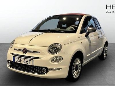 Begagnad Fiat 500C Dolcevita 71 HK (52 kW) 2022 Vit Cab