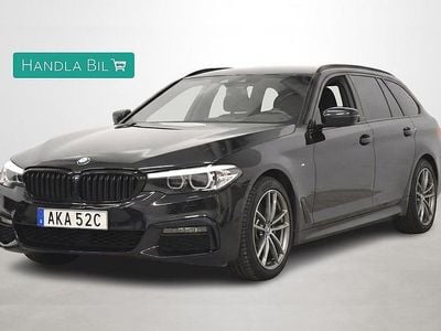 Svart Begagnad 2019 BMW 520 M Sport Kombi | 299 700 kr (Marknadspris)
