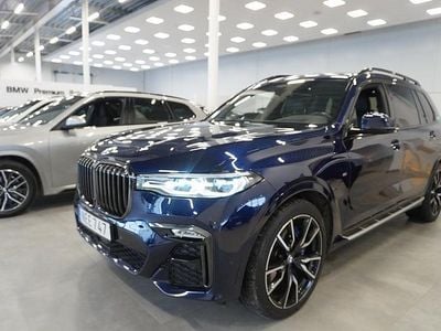 Begagnad BMW X7 M Sport 340 HK (250 kW) 2021 Tanzanite blå metallic SUV
