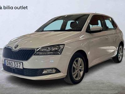 Begagnad Skoda Fabia 2019 Vit Halvkombi