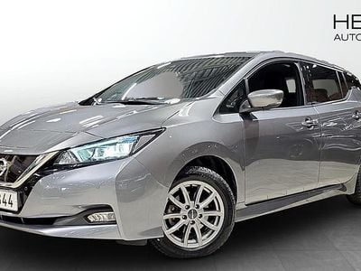 Grå Begagnad 2021 Nissan Leaf N-Connecta Halvkombi | 164 900 kr (Bra pris)