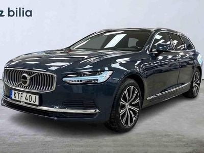 Begagnad Volvo V90 2022 Blå Kombi