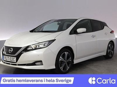 Vit Begagnad 2021 Nissan Leaf 360º Halvkombi | 167 990 kr (Marknadspris)