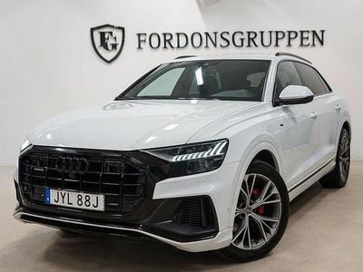 Vit Begagnad 2020 Audi Q8 S-Line SUV | 599 800 kr (Superpris)