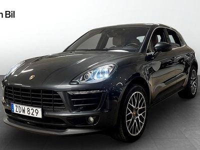 Vulcano grey metallic Begagnad 2018 Porsche Macan S Sport SUV | 369 800 kr (Marknadspris)