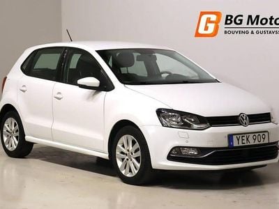 Begagnad VW Polo 90 HK (66 kW) 2016 Vit Halvkombi