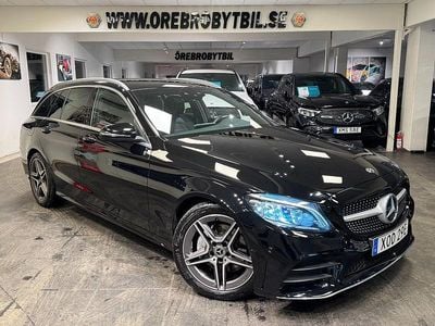 Begagnad Mercedes C200 AMG 160 HK (117 kW) 2021 Svart Kombi