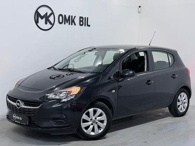 Begagnad Opel Corsa Enjoy 90 HK (66 kW) 2015 Svart Halvkombi