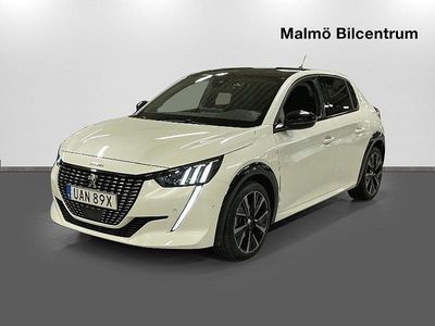 Vit Begagnad 2022 Peugeot 208 GT Halvkombi | 219 900 kr (Dyr)