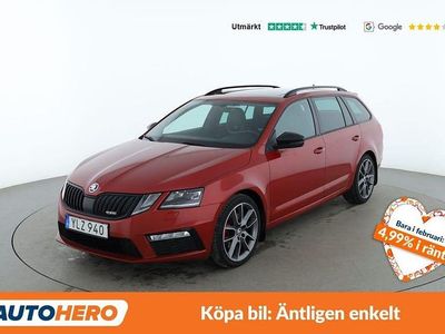 Begagnad Skoda Octavia RS 186 HK (136 kW) 2017 Röd Kombi