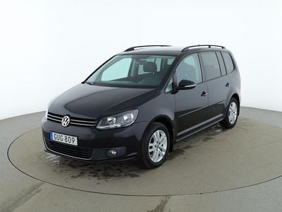 Svart Begagnad 2015 VW Touran Minibuss | 119 000 kr (Marknadspris)