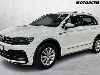 Begagnad VW Tiguan R-line 192 HK (141 kW) 2018 Vit SUV