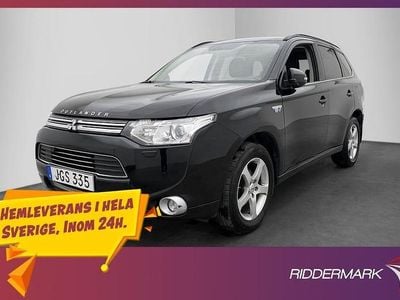 Svart Begagnad 2014 Mitsubishi Outlander SUV | 114 900 kr (Marknadspris)