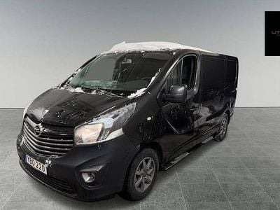 Svart Begagnad 2016 Opel Vivaro Minibuss | 94 500 kr (Marknadspris)