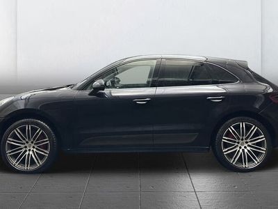 begagnad Porsche Macan Turbo PDK Sport Chrono Drag Läder SPEC 400hk