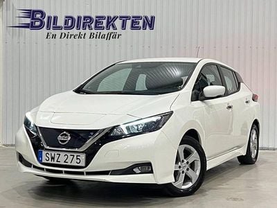 Begagnad Nissan Leaf 360º 110 kW (150 HK) 2021 Vit Halvkombi