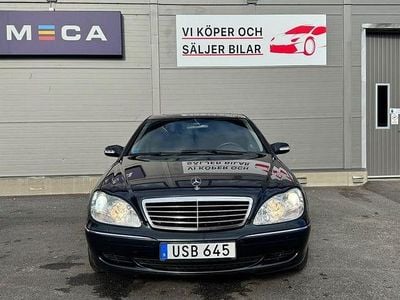 Begagnad Mercedes S350 245 HK (180 kW) 2003 Mörkblå (blå) Sedan