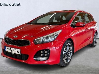 begagnad Kia Ceed 1.6 CRDi GT-Line Navi Backkamera M-Värmare 2016, Halvkombi