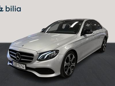 begagnad Mercedes E220 d 4MATIC Drag/Dieselvärmare/Panorama/ S-Vhjul/Night/