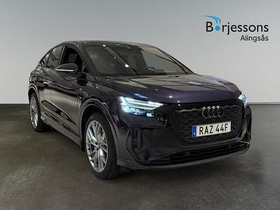 Auroraviolett metallic Begagnad 2024 Audi Q4 Sportback e-tron SUV | 649 900 kr (Lite dyr)