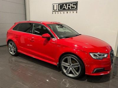 Begagnad Audi A3 Sportback e-tron Comfort 150 HK (110 kW) 2016 Röd Halvkombi