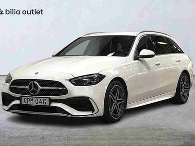 Vit Begagnad 2022 Mercedes C220 Kombi | 329 900 kr (Bra pris)