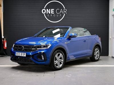 Blå Begagnad 2022 VW T-Roc R-line SUV | 338 900 kr