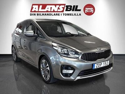 Grå Begagnad 2017 Kia Carens Minibuss | 154 000 kr (Dyr)