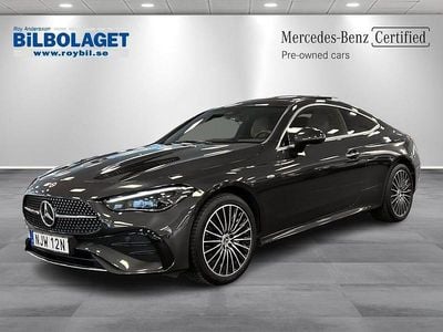 Grå Begagnad 2024 Mercedes CLE300 AMG line Sportkupé | 619 800 kr