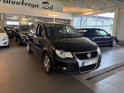 Svart Begagnad 2007 VW Touran Cross Minibuss | 59 900 kr (Dyr)