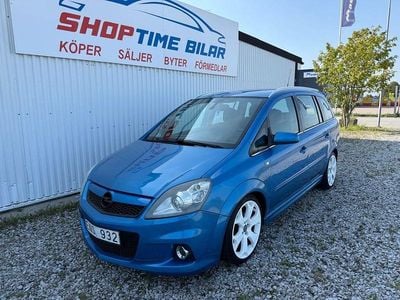 Begagnad Opel Zafira OPC 240 HK (176 kW) 2008 Blå Minibuss