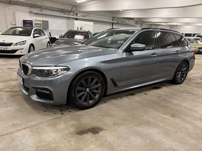 Begagnad BMW 520 M Sport 190 HK (139 kW) 2017 Blå Kombi
