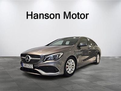 Grå Begagnad 2019 Mercedes CLA200 Shooting Brake AMG Kombi | 225 000 kr (Marknadspris)