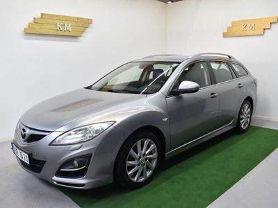 begagnad Mazda 6 Wagon 2.2 MZR-CD/Kamkedja/Nybes/ 0% RÄNTA