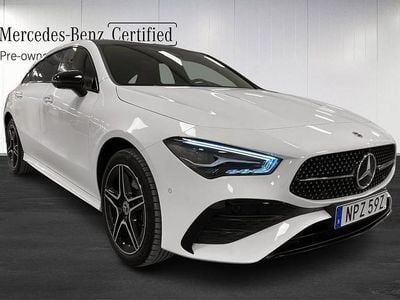 Begagnad Mercedes CLA250 Shooting Brake AMG 218 HK (160 kW) 2025 Vit Kombi