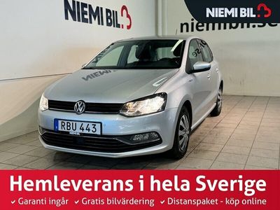 begagnad VW Polo 5-dörrar 1.2 TSI Premium Psens BT S&V-hjul 2016, Halvkombi