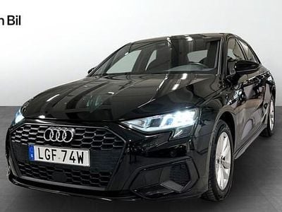 Begagnad Audi A3 Proline 150 HK (110 kW) 2022 Svart Sedan