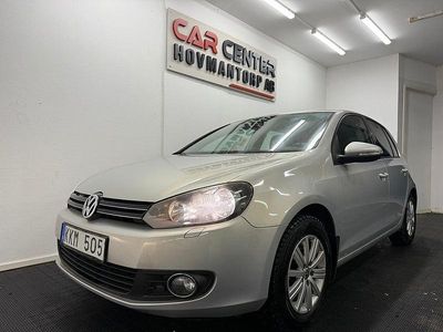 Begagnad VW Golf VI 102 HK (75 kW) 2008 Ljusbrun Halvkombi