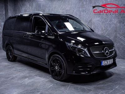 Begagnad Mercedes V300 AMG line 237 HK (174 kW) 2024 Svart Minibuss