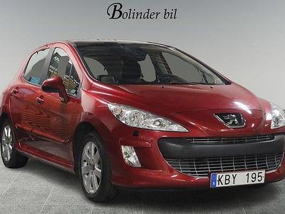 Röd Begagnad 2009 Peugeot 308 Halvkombi | 69 800 kr (Marknadspris)
