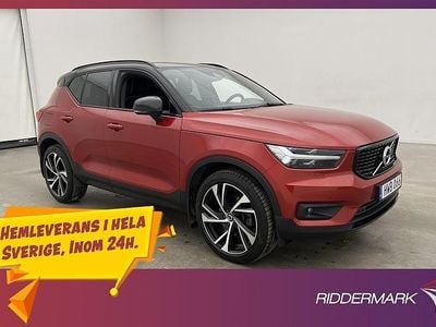 Röd Begagnad 2018 Volvo XC40 R-Design SUV | 318 900 kr (Marknadspris)