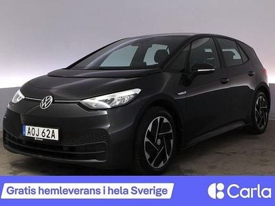 Begagnad VW ID.3 Pro Performance 150 kW (204 HK) 2021 Grå Halvkombi