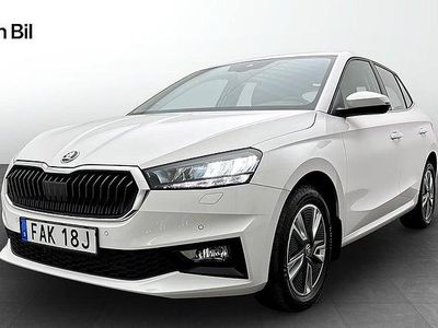 Begagnad Skoda Fabia Style 112 HK (82 kW) 2023 Candy white Halvkombi