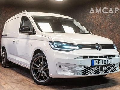 Vit Begagnad 2021 VW Caddy Maxi Minibuss | 269 500 kr (Lite dyr)